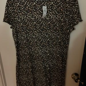 American Eagle Animal Print Dress